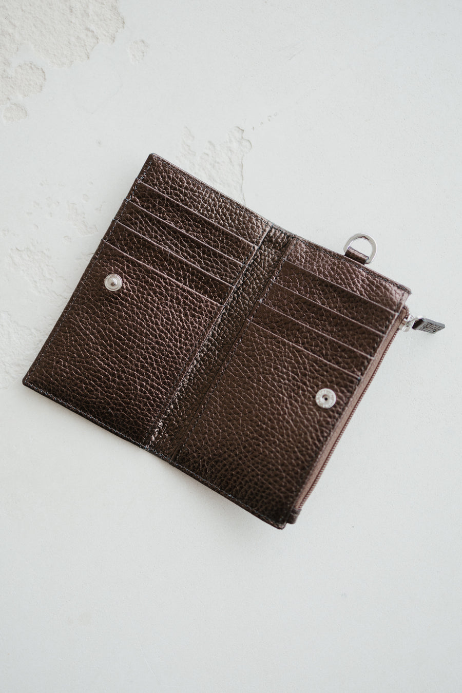 Cardholder Zip Scales | Chocolate Shimmer