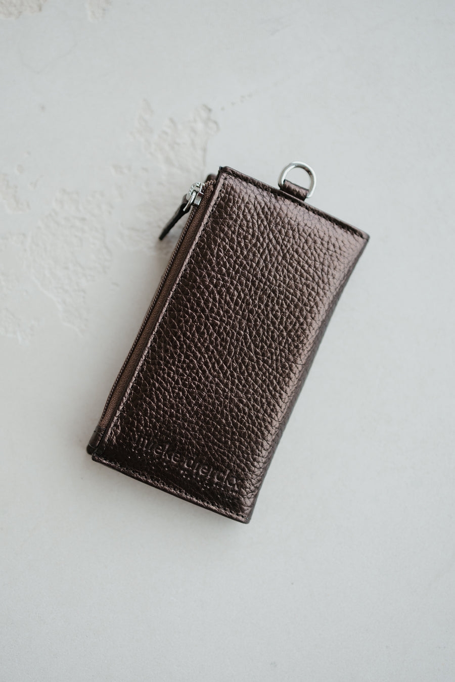 Cardholder Zip Scales | Chocolate Shimmer