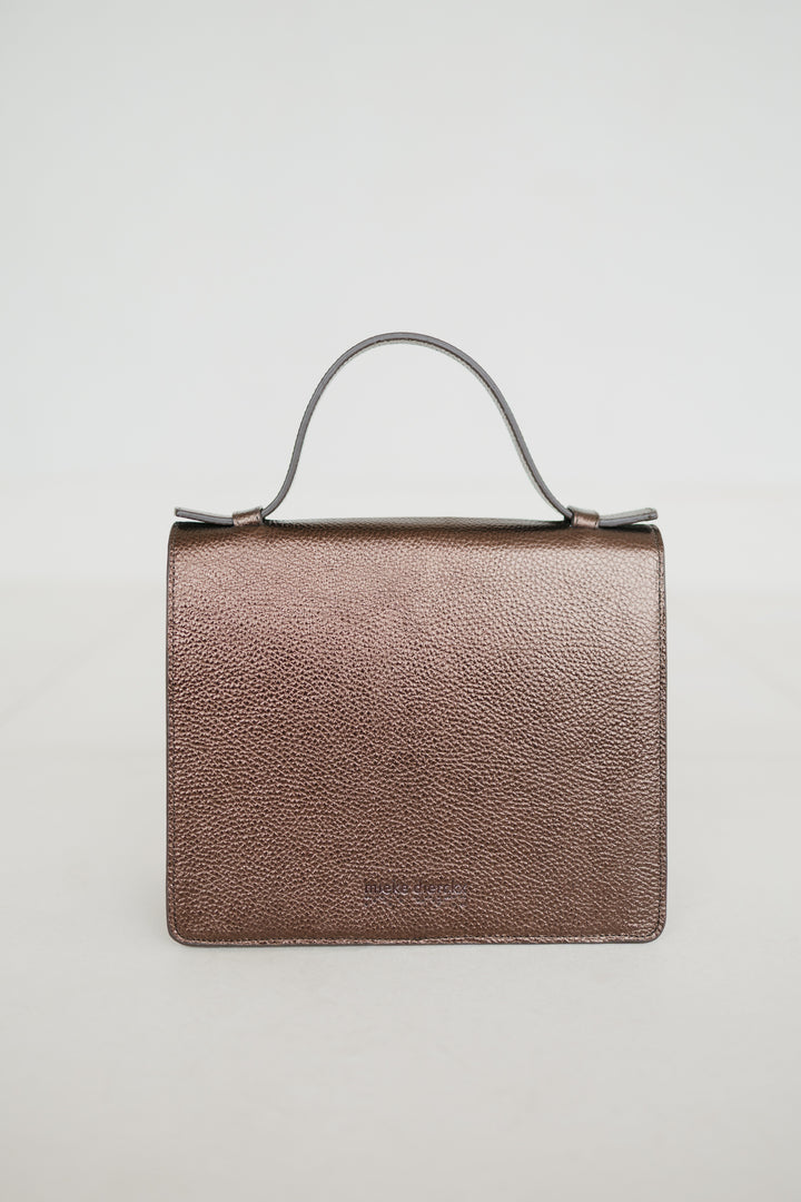 Mini Briefcase | Chocolate Shimmer