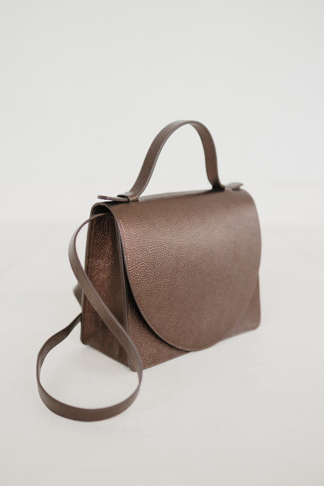 Mini Briefcase | Chocolate Shimmer