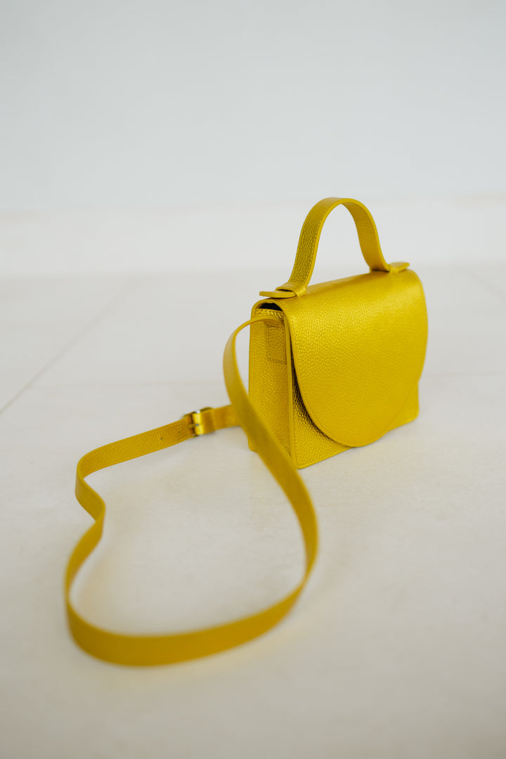 Micro Briefcase | Goldie Shimmer