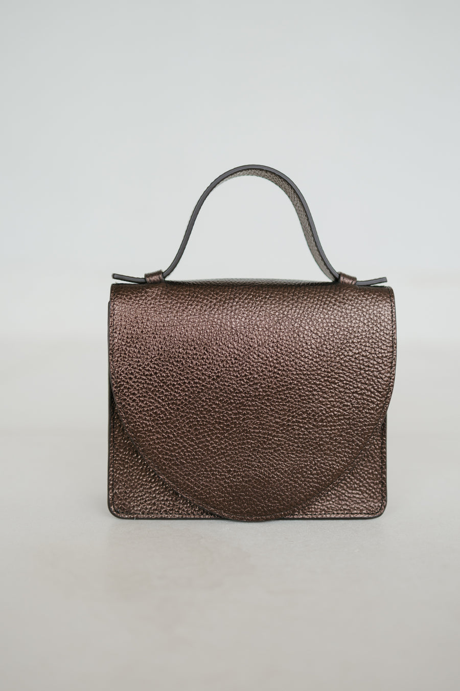 Micro Briefcase | Chocolate Shimmer