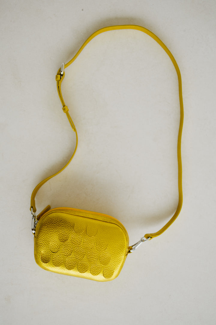 Oval Mini Bag | Goldie Shimmer