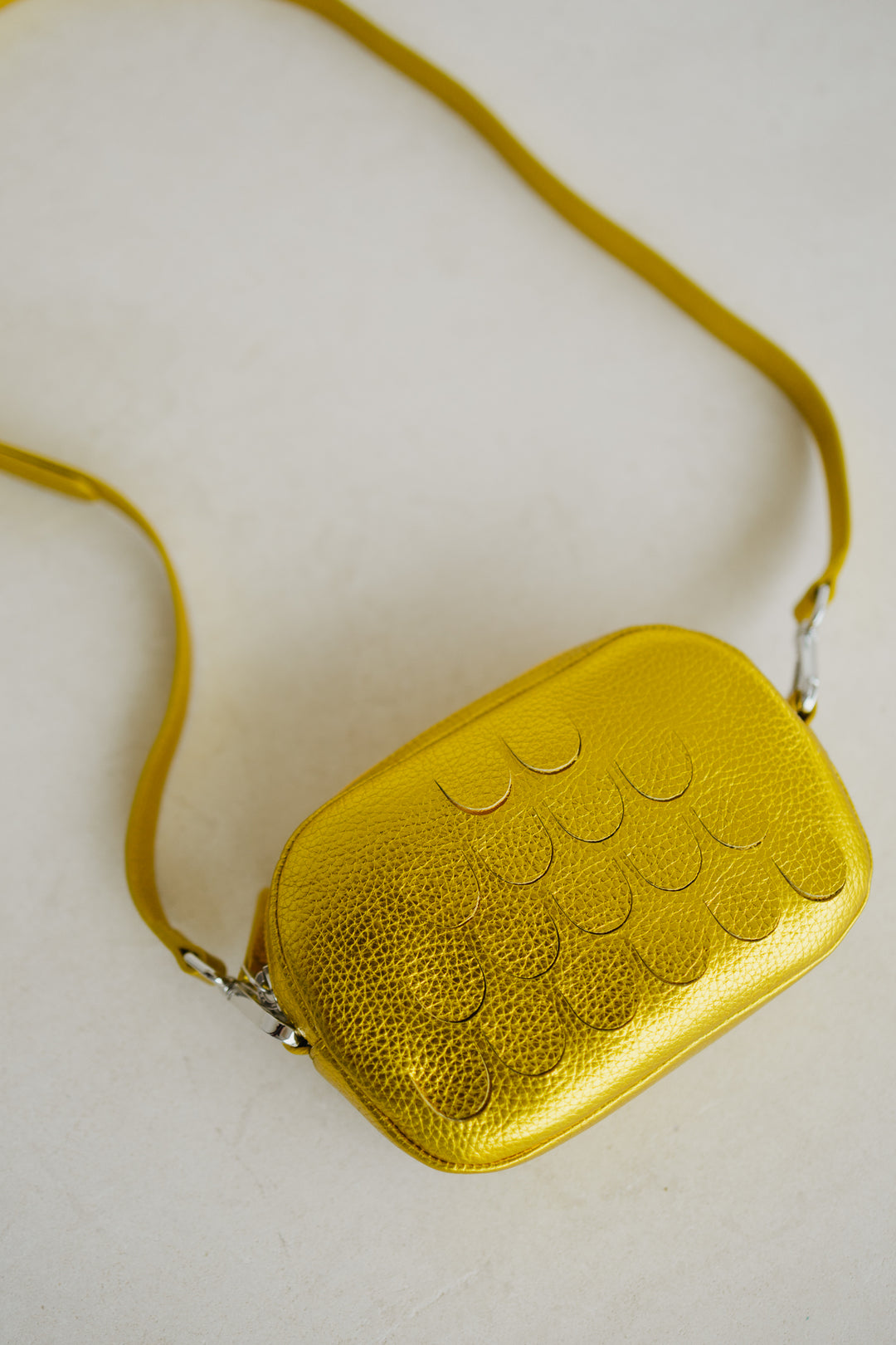 Oval Mini Bag | Goldie Shimmer