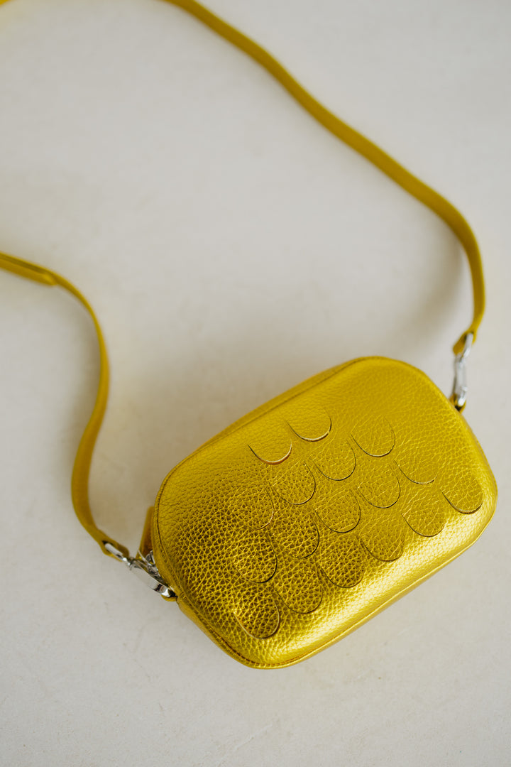 Oval Mini Bag | Goldie Shimmer