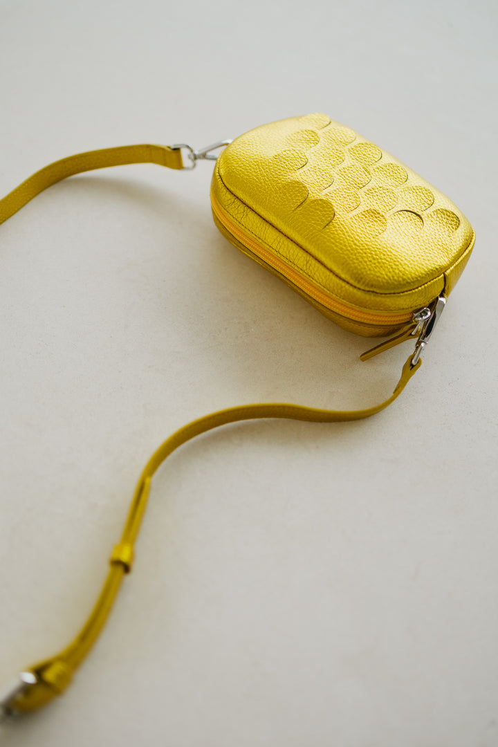 Oval Mini Bag | Goldie Shimmer
