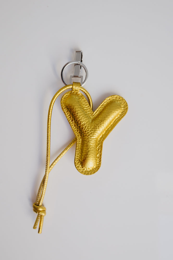 Alphabet Keychain | Goldie Shimmer