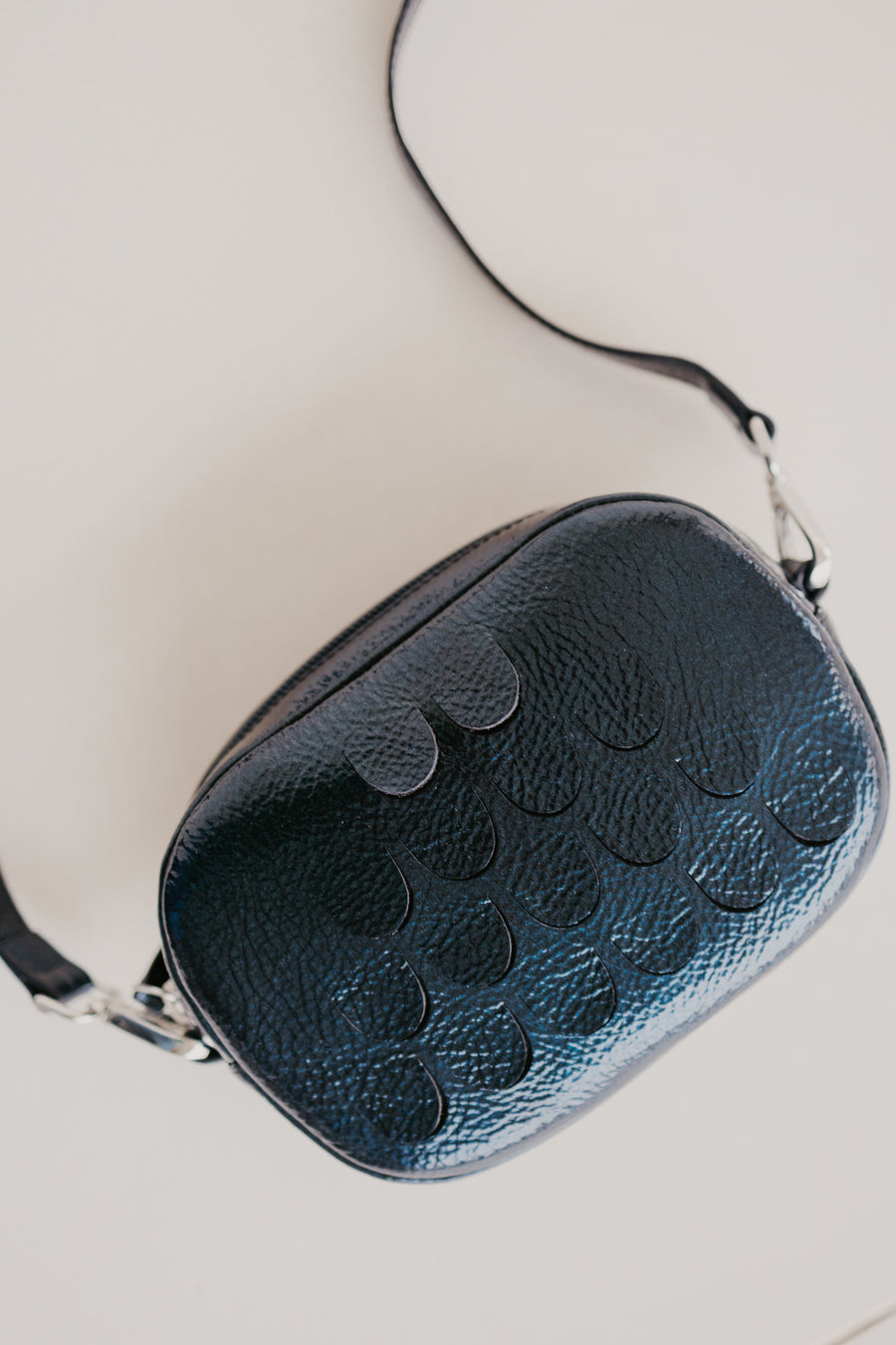 Oval Mini Bag | Night Blue Stone