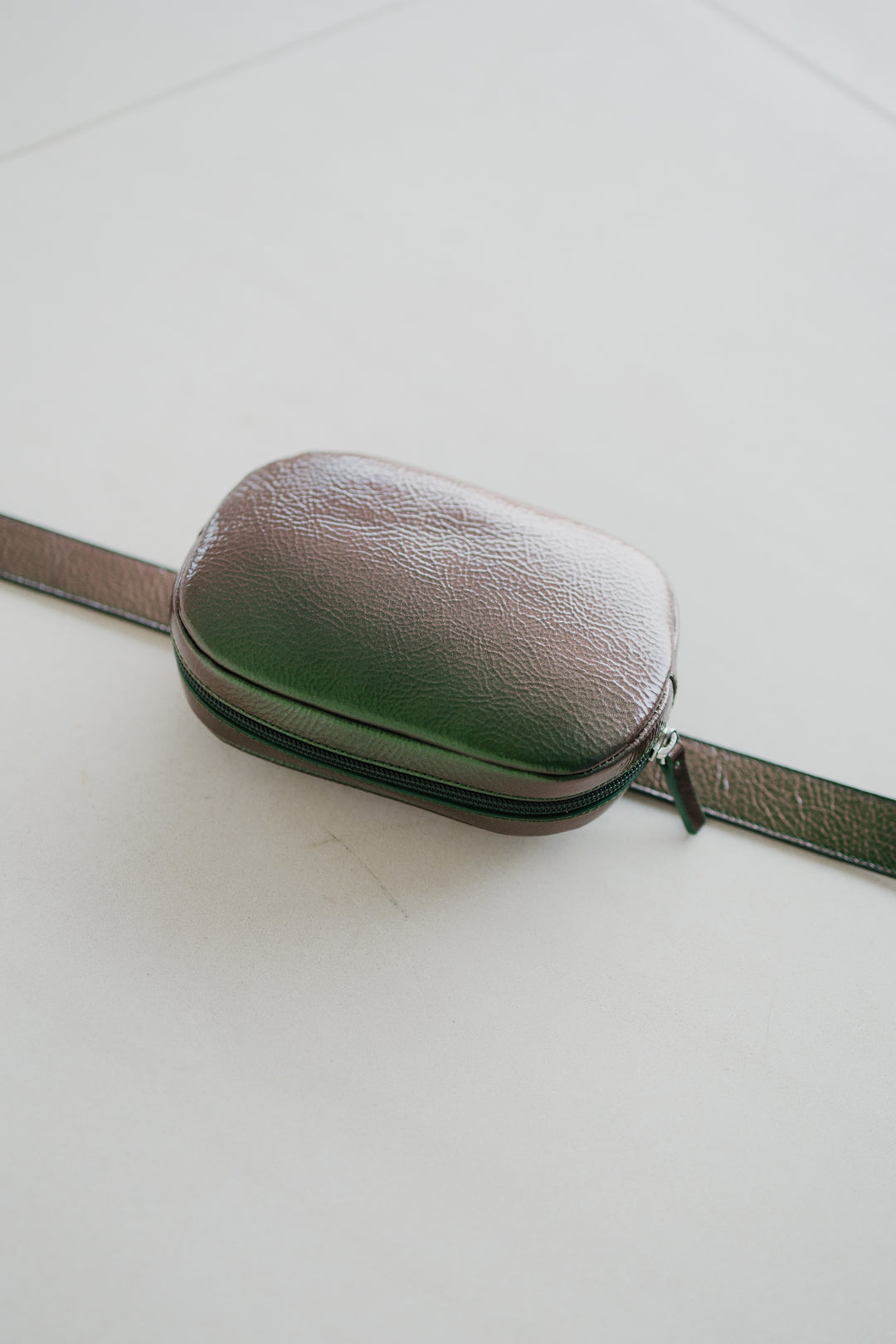 Belt Bag: Belt XL Kiwi Rose + Oval Kiwi Rose