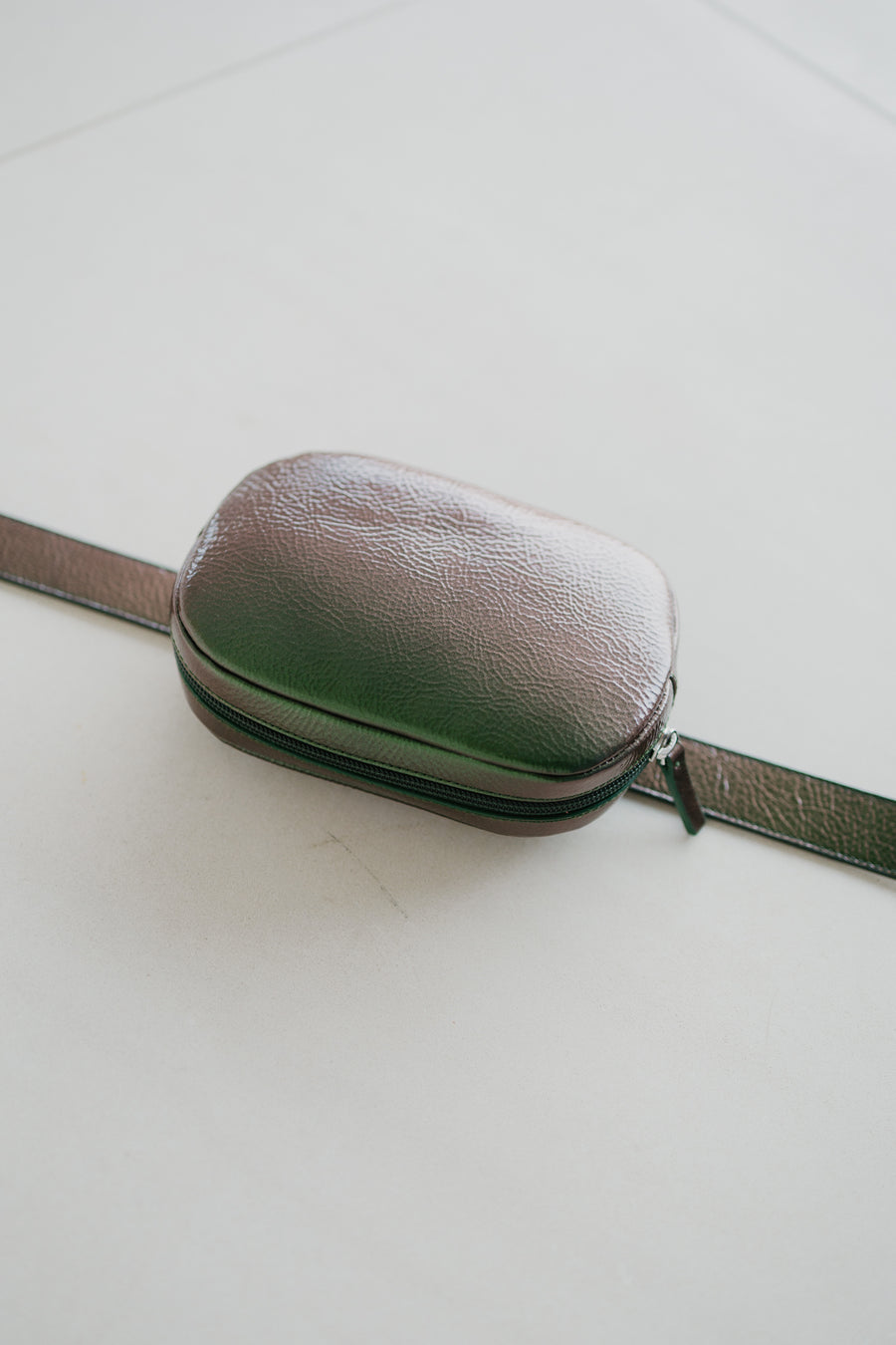 Belt Bag: Belt XL Kiwi Rose + Oval Kiwi Rose