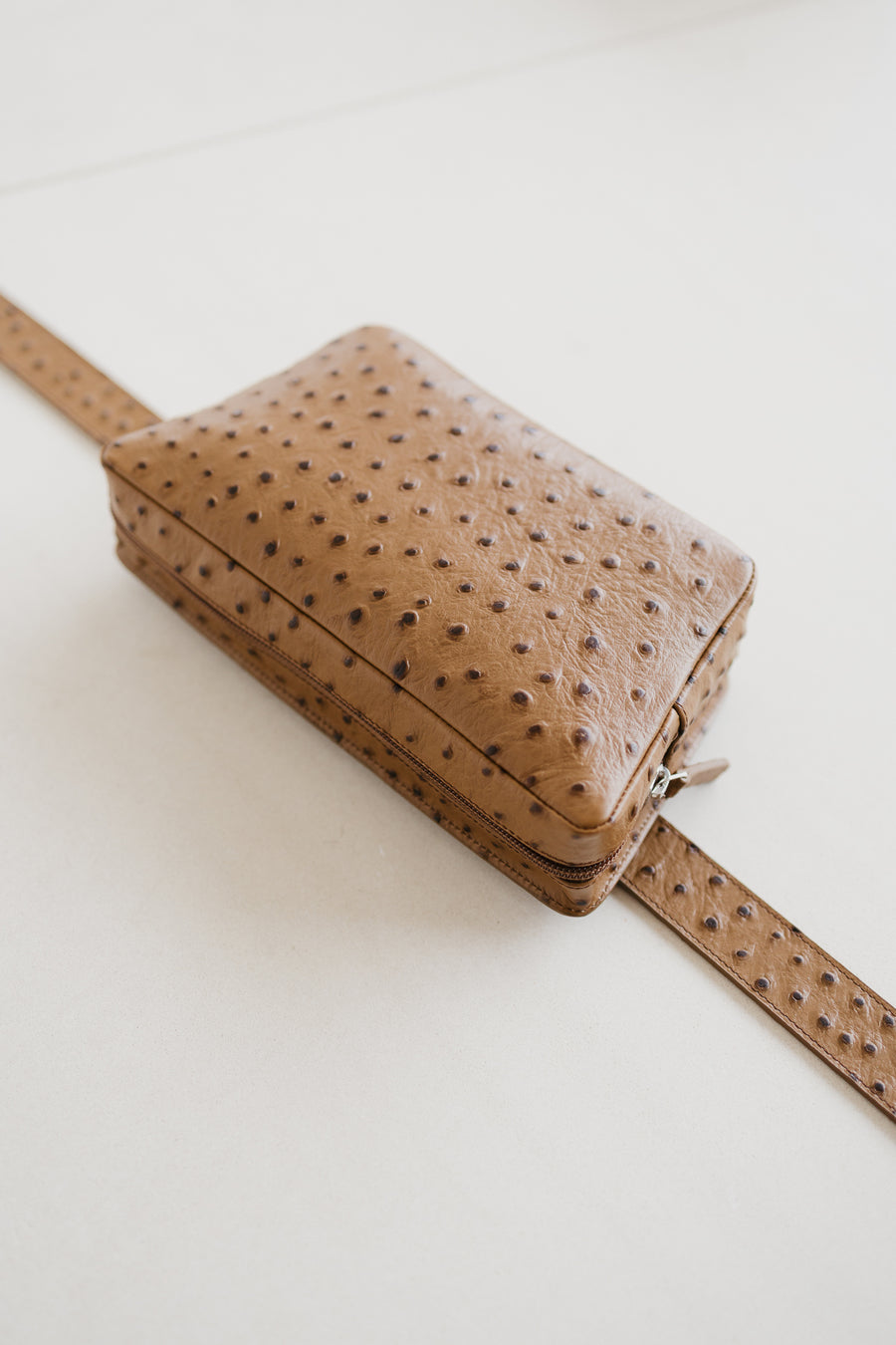 Belt Bag: Belt XL Palermo Struzzo + Trapezium Palermo Struzzo