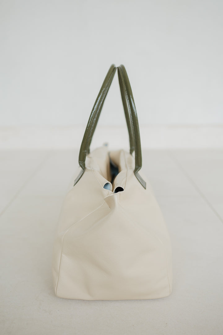 Grocery Bag | Barletta / Khaki Stone