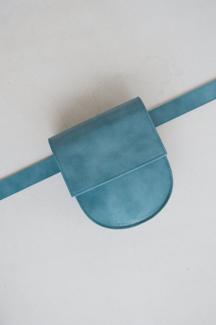Belt Bag: Belt XL Bari Stone + Half Moon Bari Stone