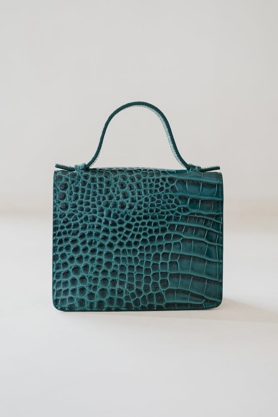 Micro Briefcase | Monopoli Croco