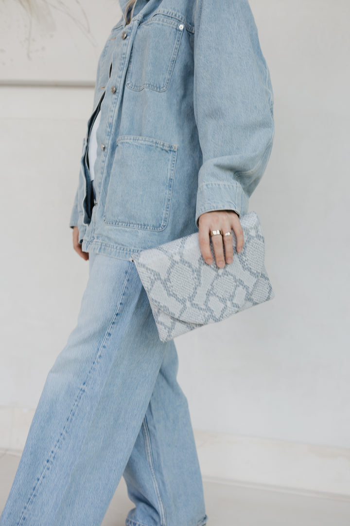 Bridal Collection | Medium Envelope Python