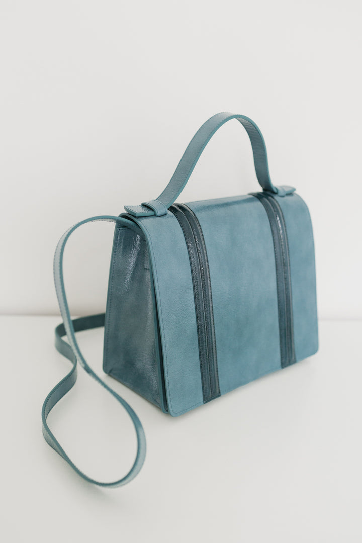 Mini Briefcase Doublé | Combi Bari / Brindisi Stone