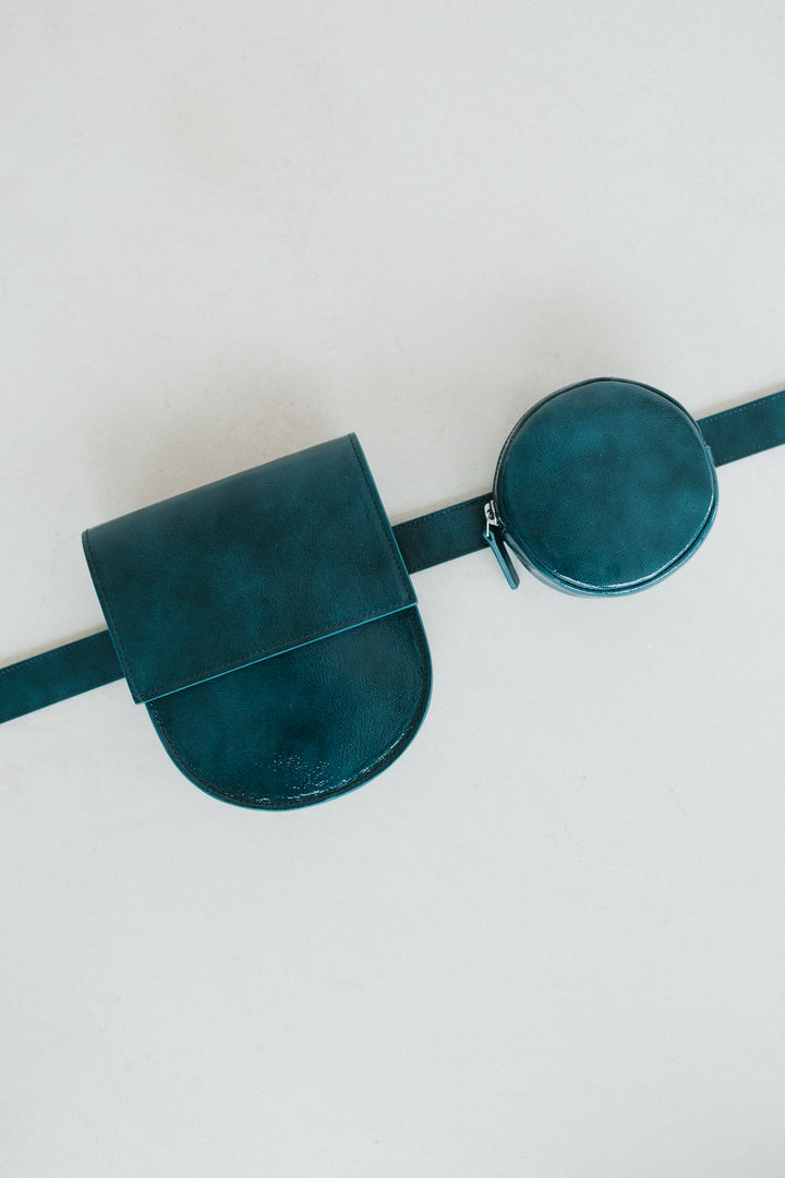 Belt Bag: Belt XL Brindisi Stone + Half Moon Brindisi Stone + Pastille Belt Brindisi Stone