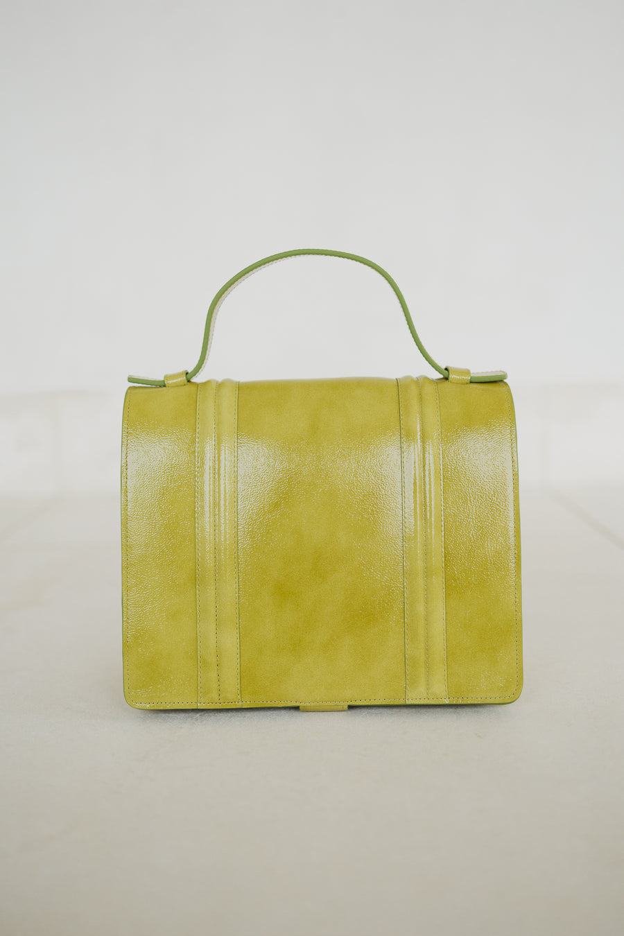 Mini Briefcase Doublé | Taormina Stone