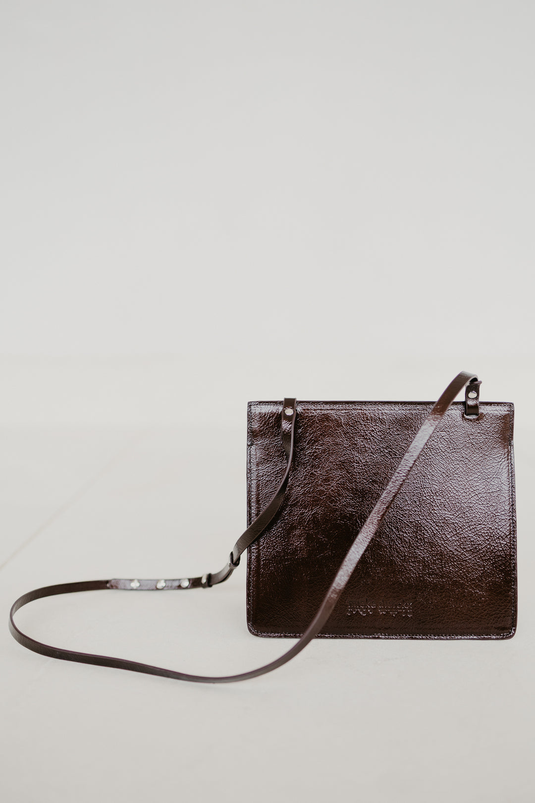 Double Pouch | Chocolate Stone