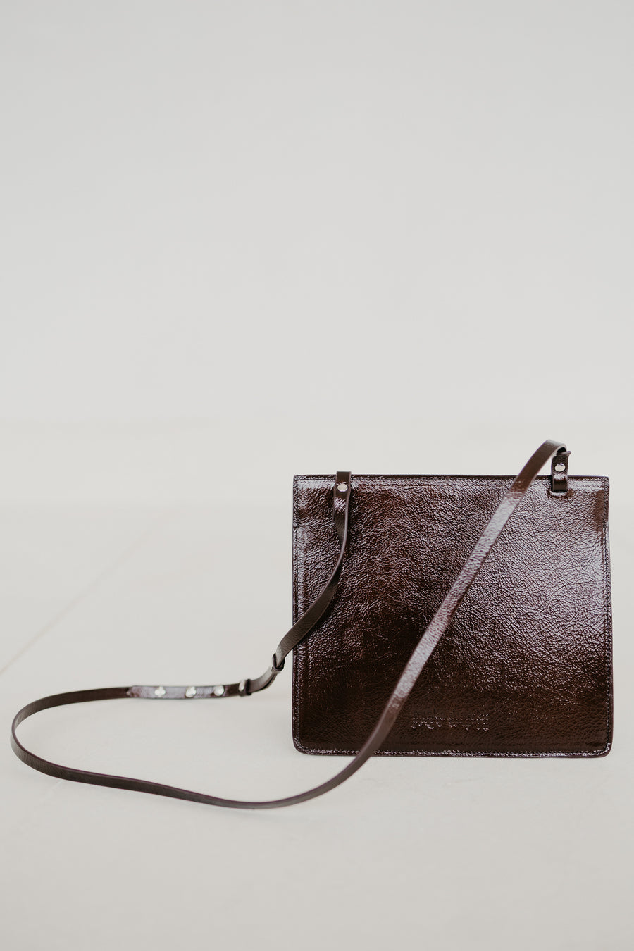 Double Pouch | Chocolate Stone