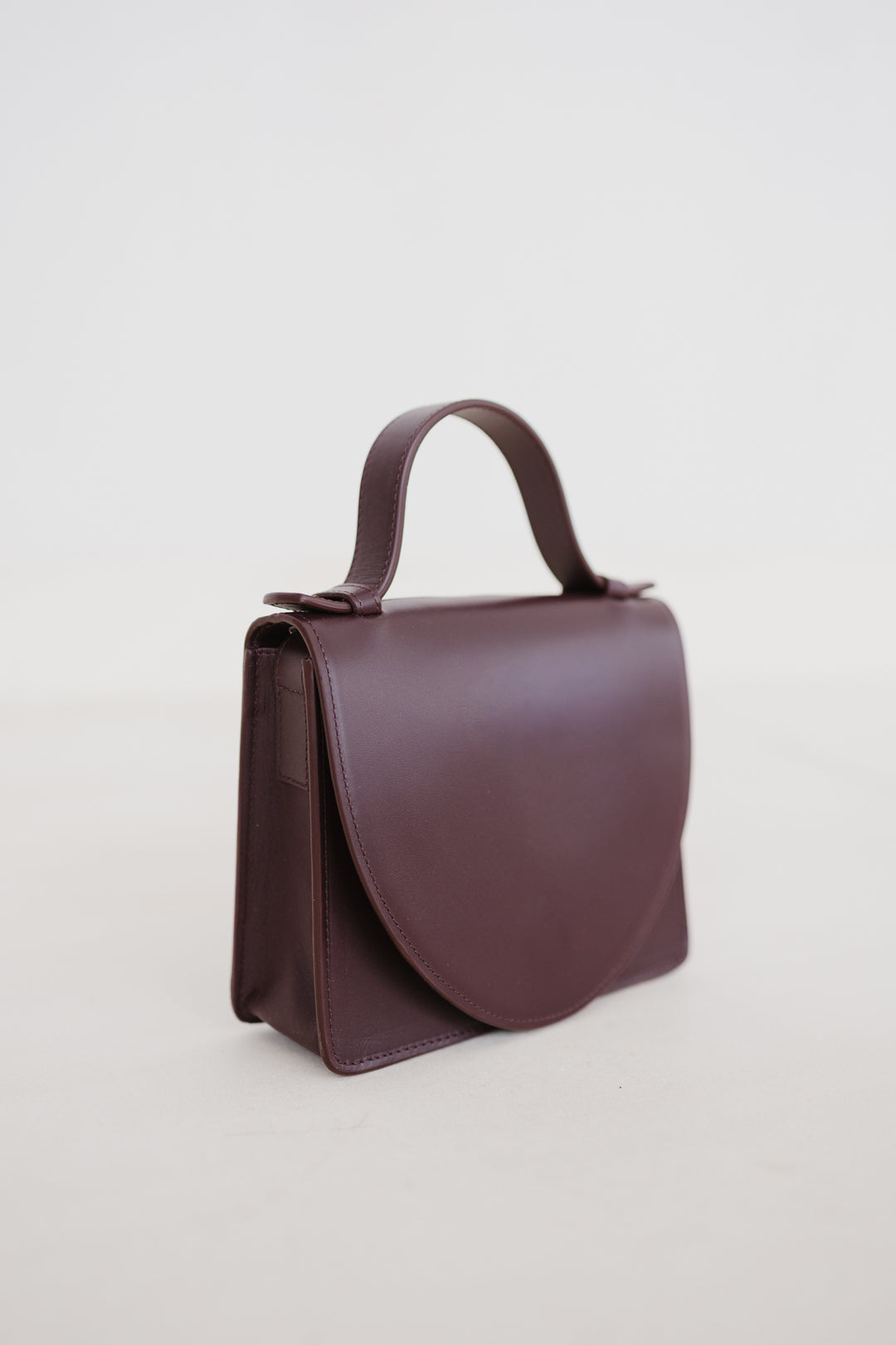 Micro Briefcase | Burgundy Pure