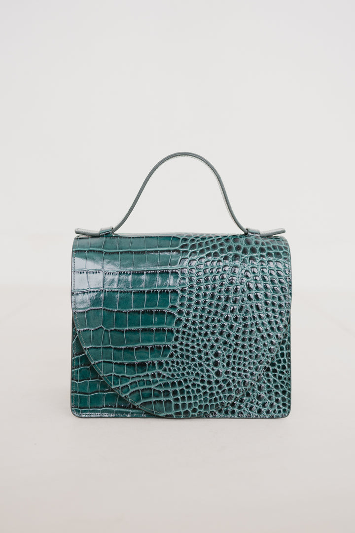 Mini Briefcase | Monopoli Croco