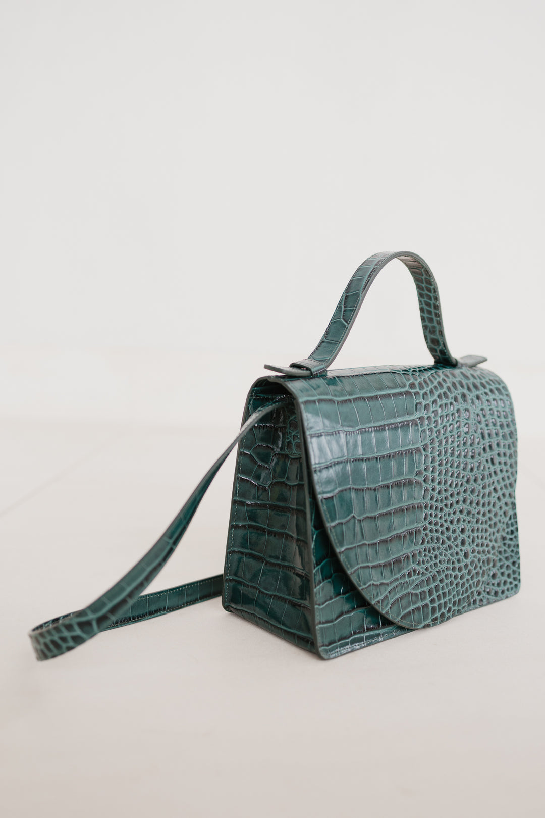 Mini Briefcase | Monopoli Croco