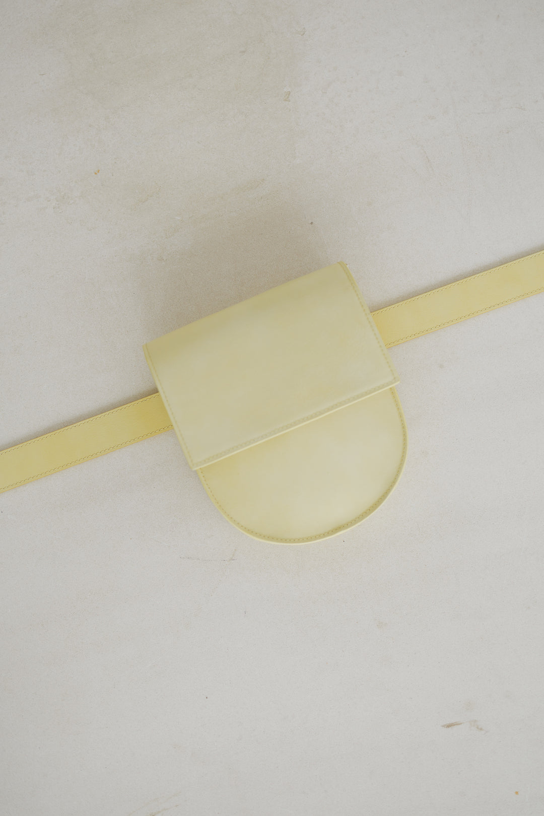 Belt Bag: Belt XL + Half Moon Butter Stone