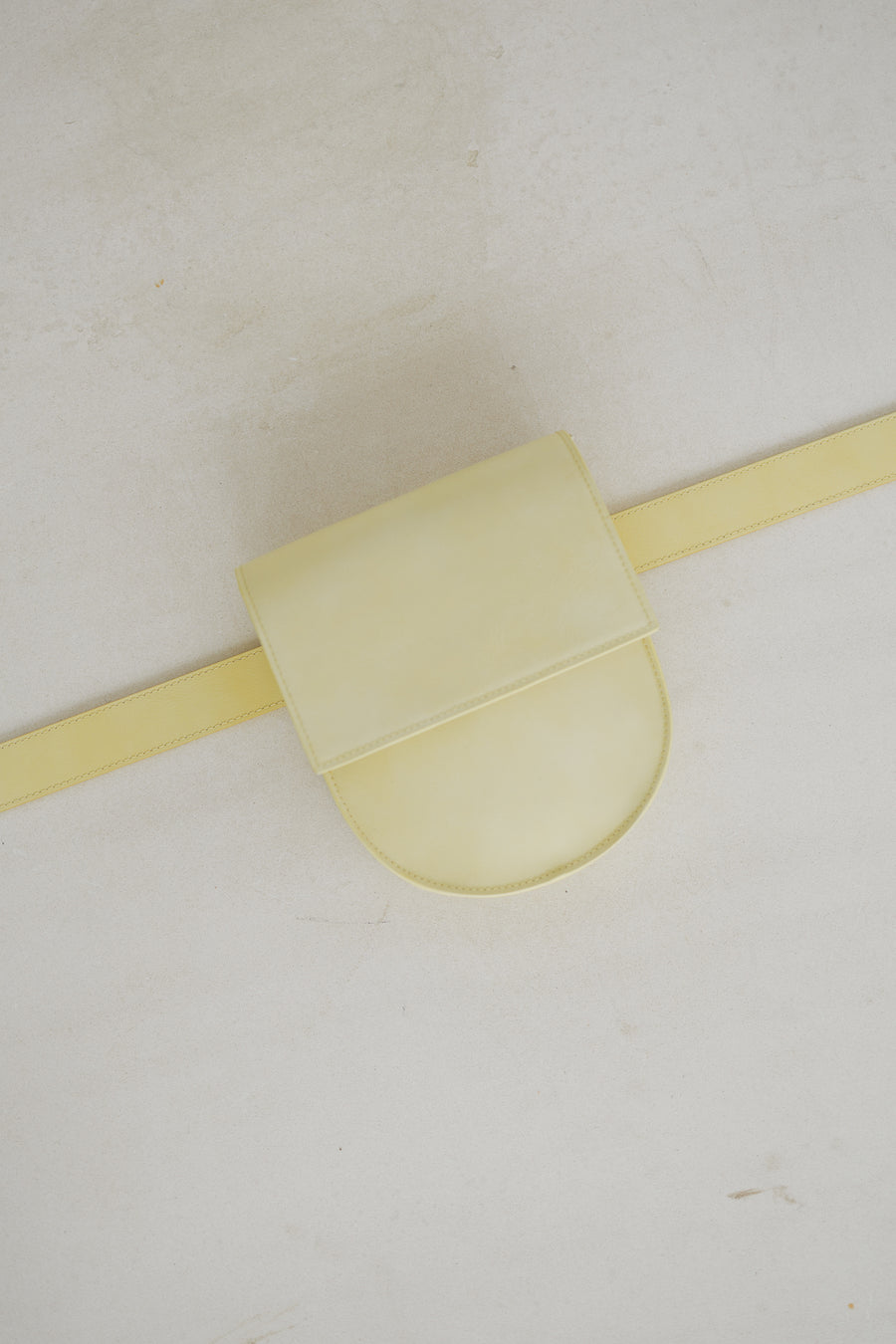 Belt Bag: Belt XL + Half Moon Butter Stone