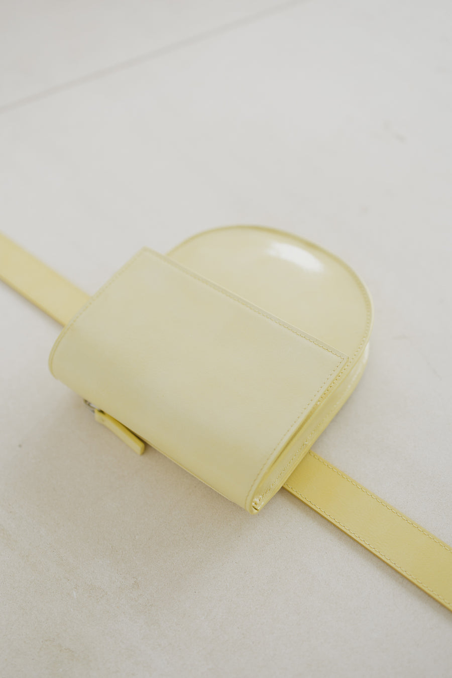 Belt Bag: Belt XL + Half Moon Butter Stone