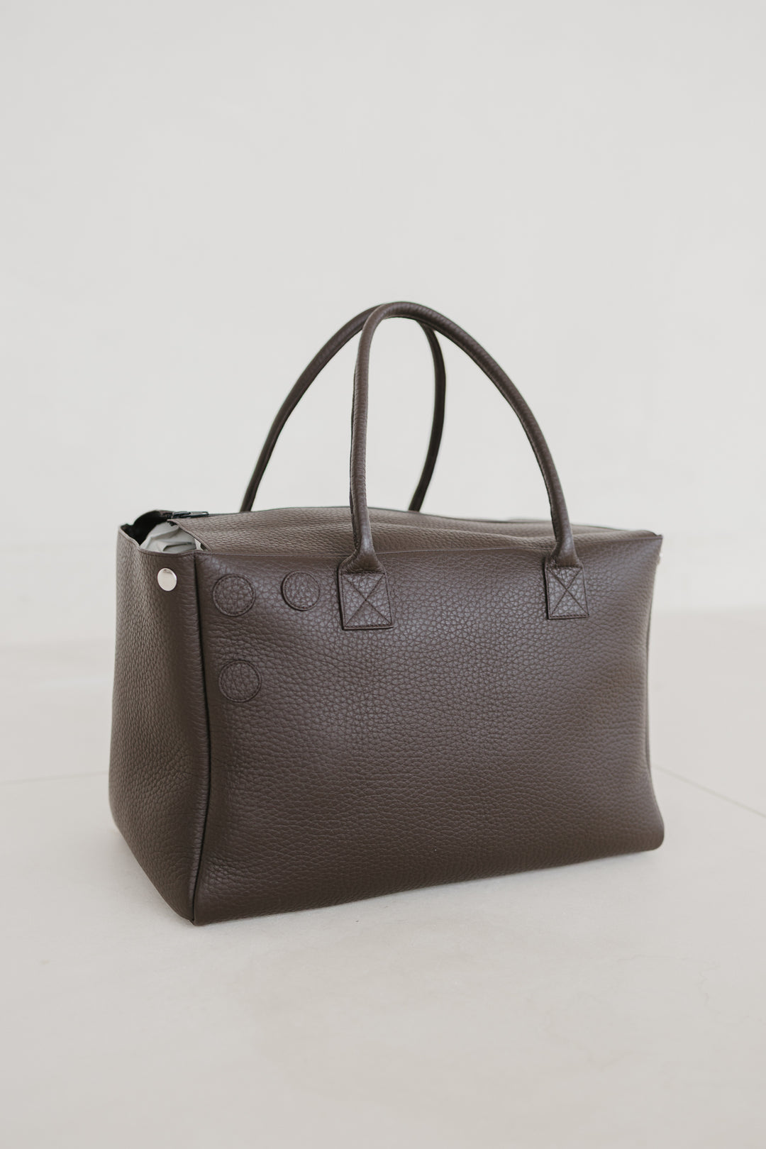 Grocery Bag | Ebony Structured