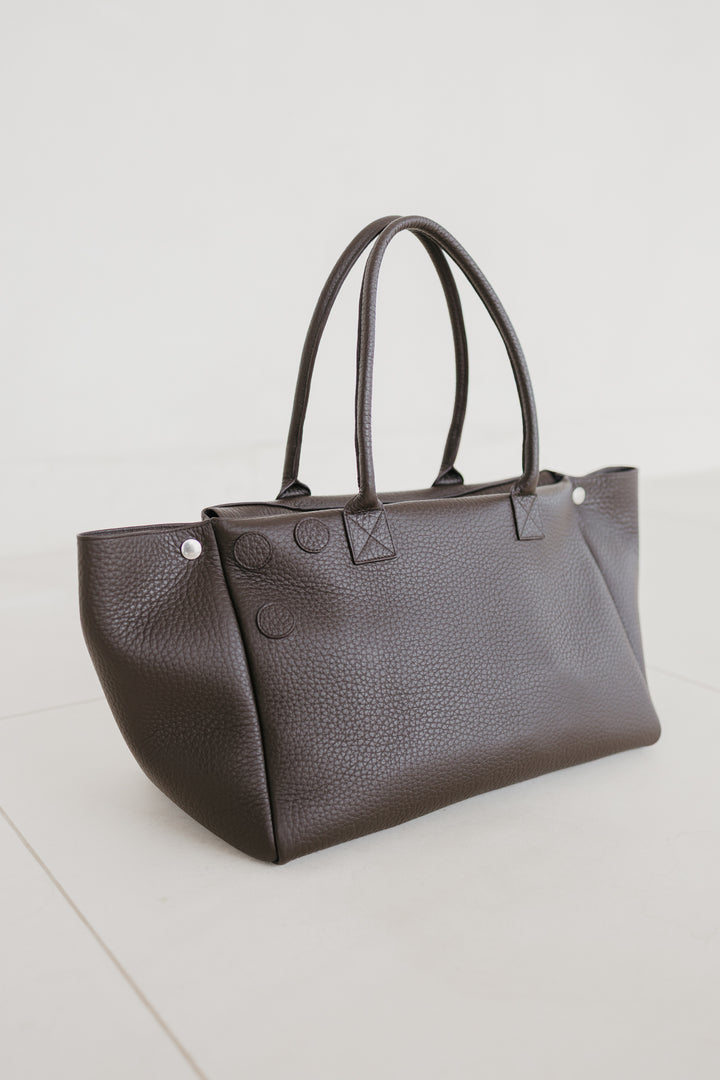 Grocery Bag | Ebony Structured