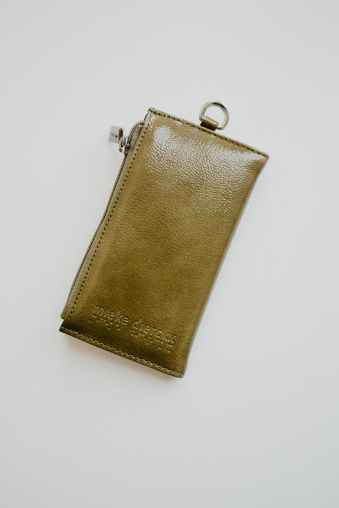 Cardholder Zip Dots | Pantelleria Stone