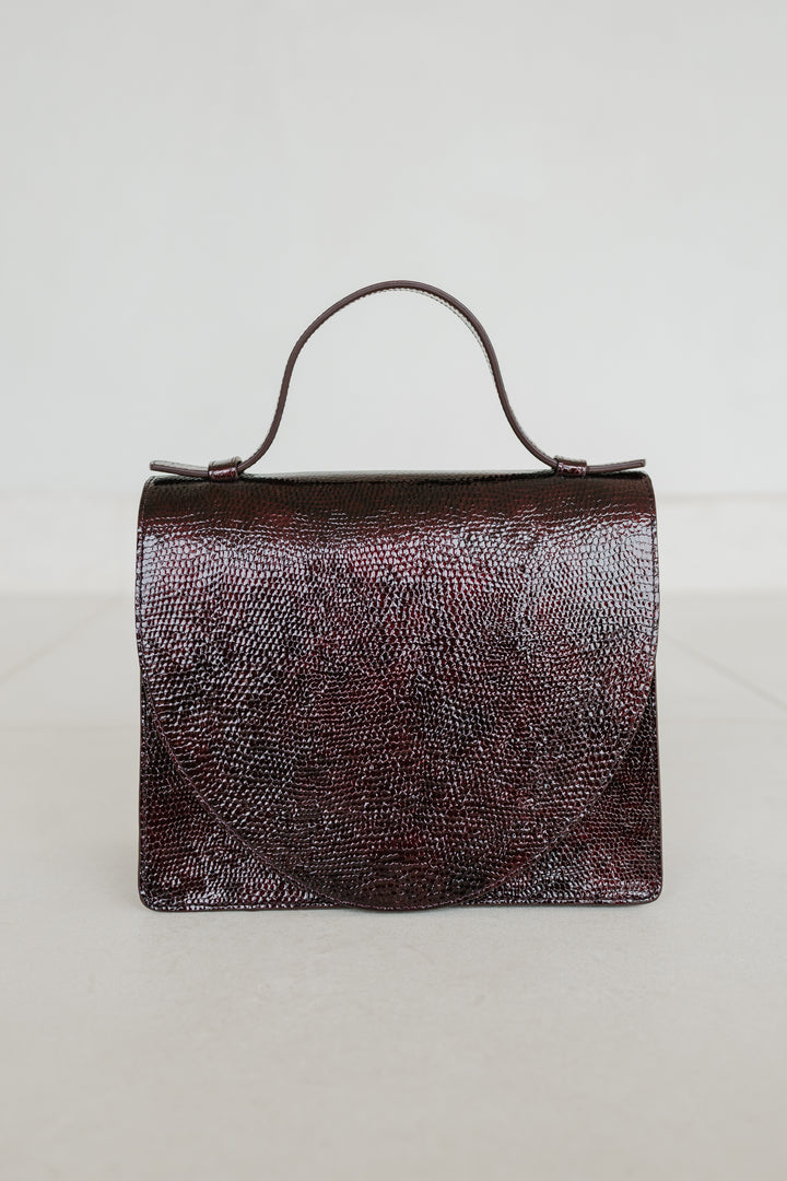 Mini Briefcase | Wine Snake