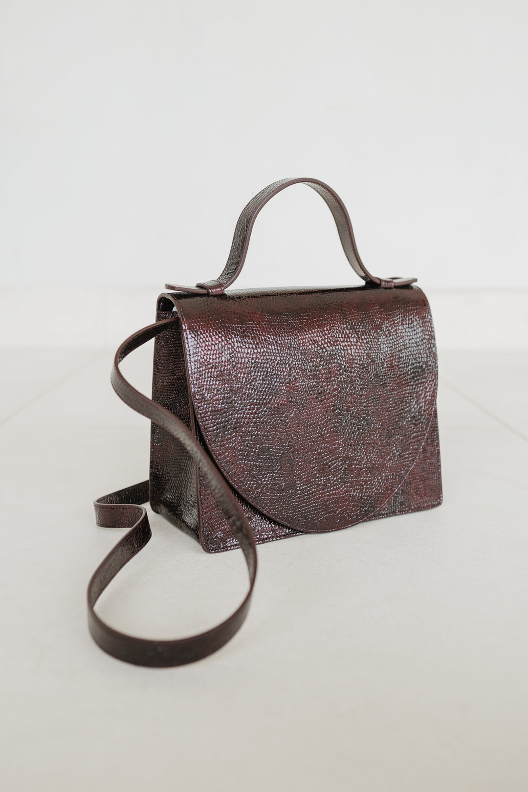 Mini Briefcase | Wine Snake