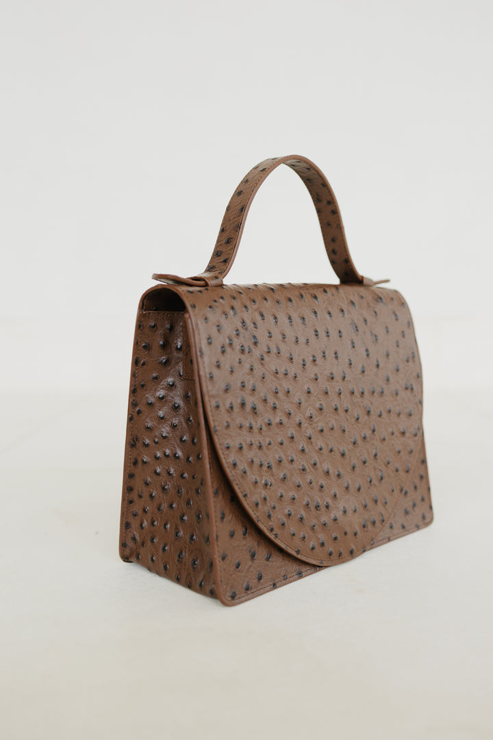 Mini Briefcase | Etna Struzzo