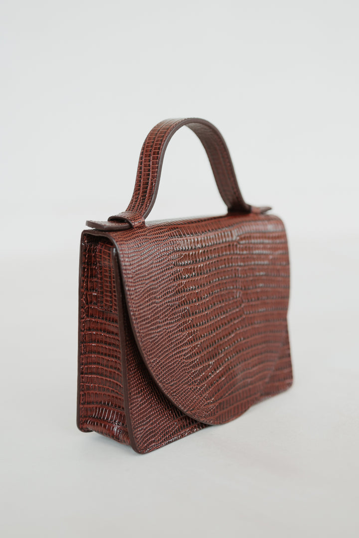 Micro Briefcase | Amarone Lizard