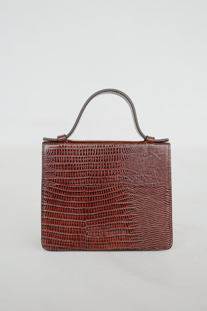 Micro Briefcase | Amarone Lizard