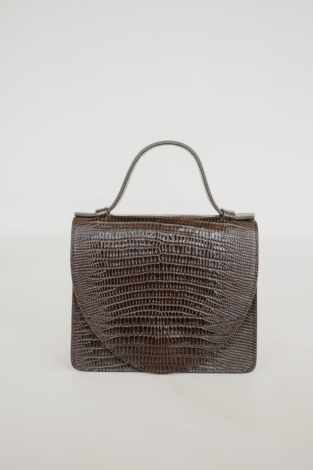 Micro Briefcase | Ebony Lizard