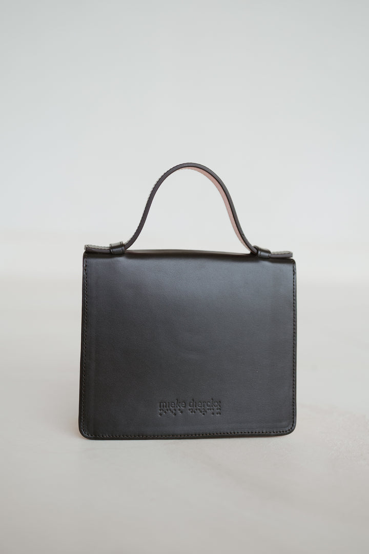 Micro Briefcase | Ebony / Bubblegum