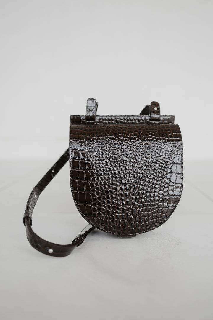 Single Saddle | Siena Croco