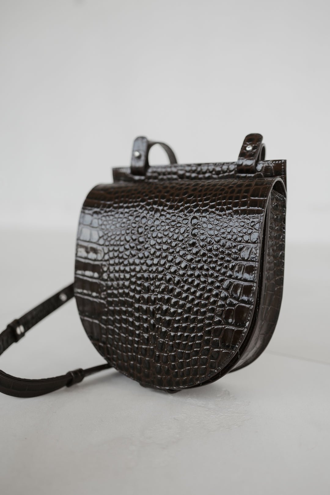 Single Saddle | Siena Croco