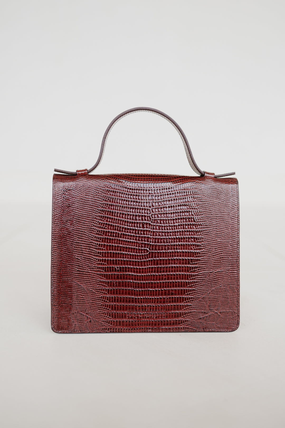 Mini Briefcase | Amarone Lizard