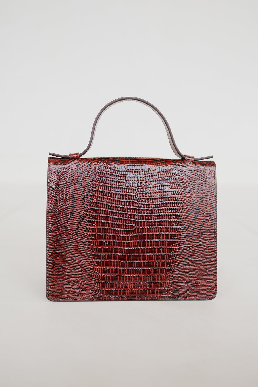 Mini Briefcase | Amarone Lizard