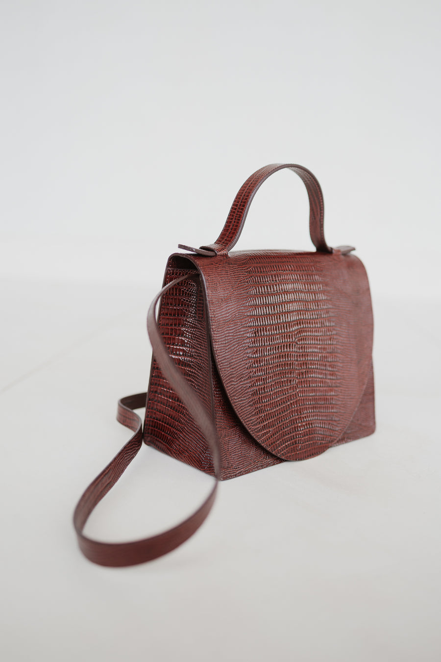 Mini Briefcase | Amarone Lizard