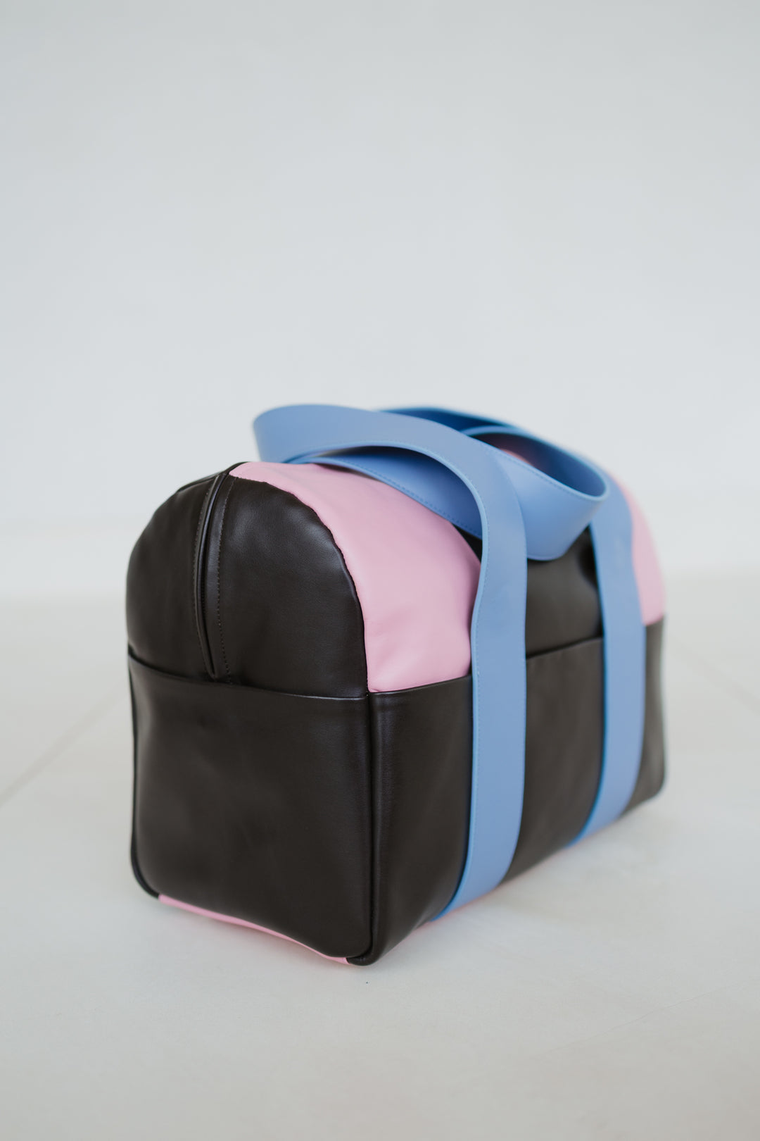 Bowling Bag XL | Combi Ebony / Bleu Ciel / Bubblegum