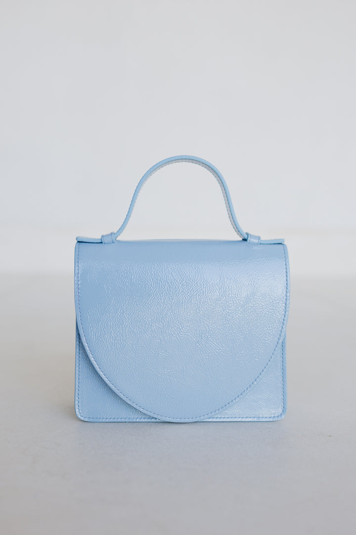 Micro Briefcase | Ice Blue Stone
