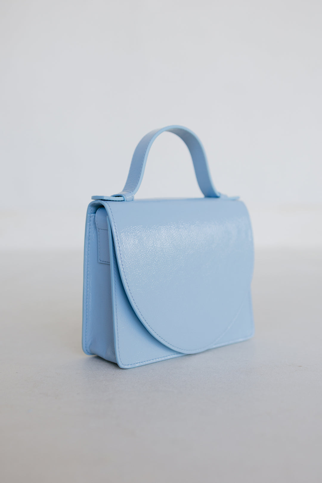 Micro Briefcase | Ice Blue Stone
