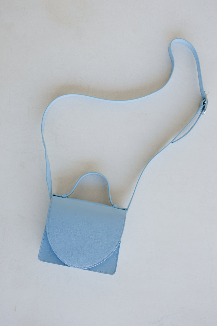 Micro Briefcase | Ice Blue Stone