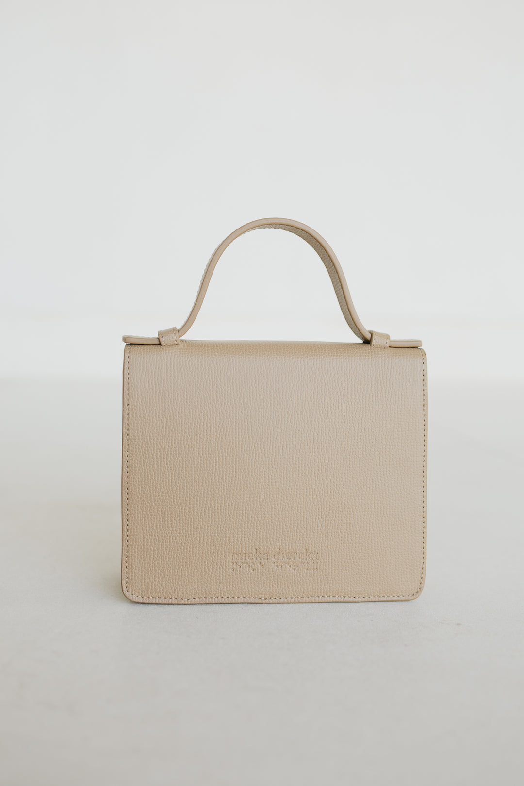 Micro Briefcase | Noisette Structured